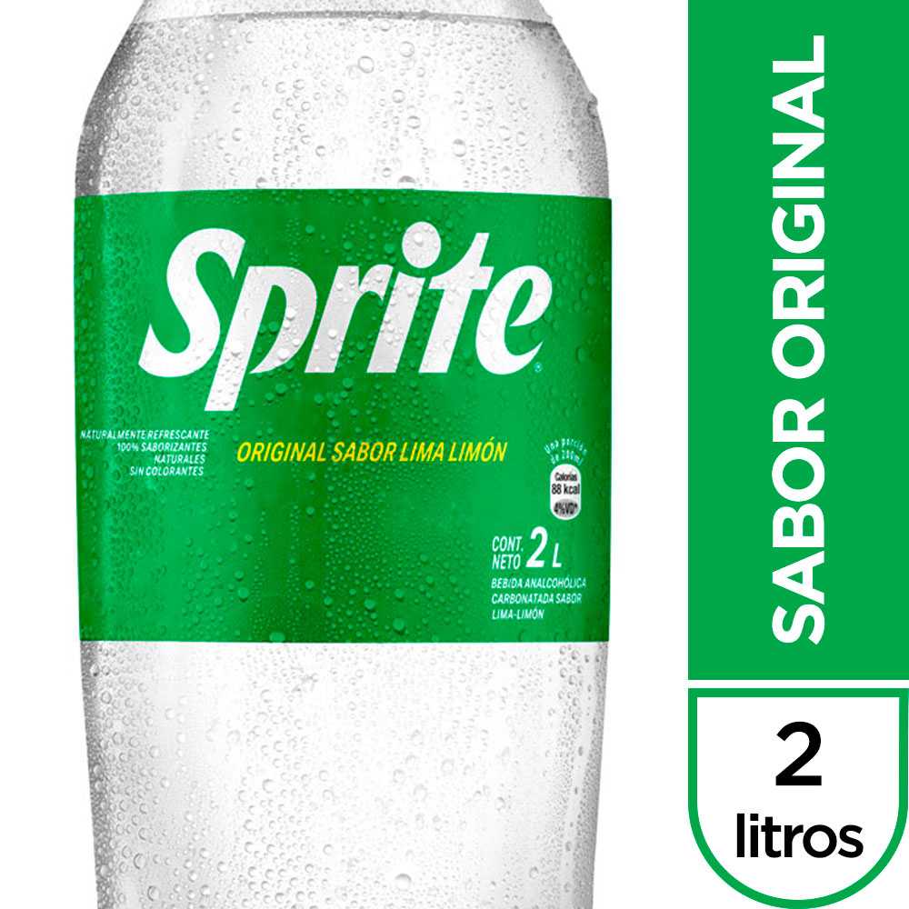 Sprite original 2 litros