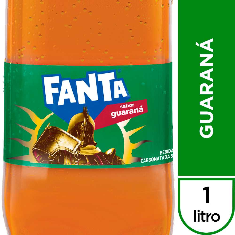 Fanta guaraná 1 litro