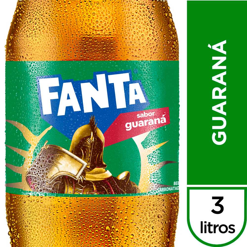 Fanta guaraná 3 litros