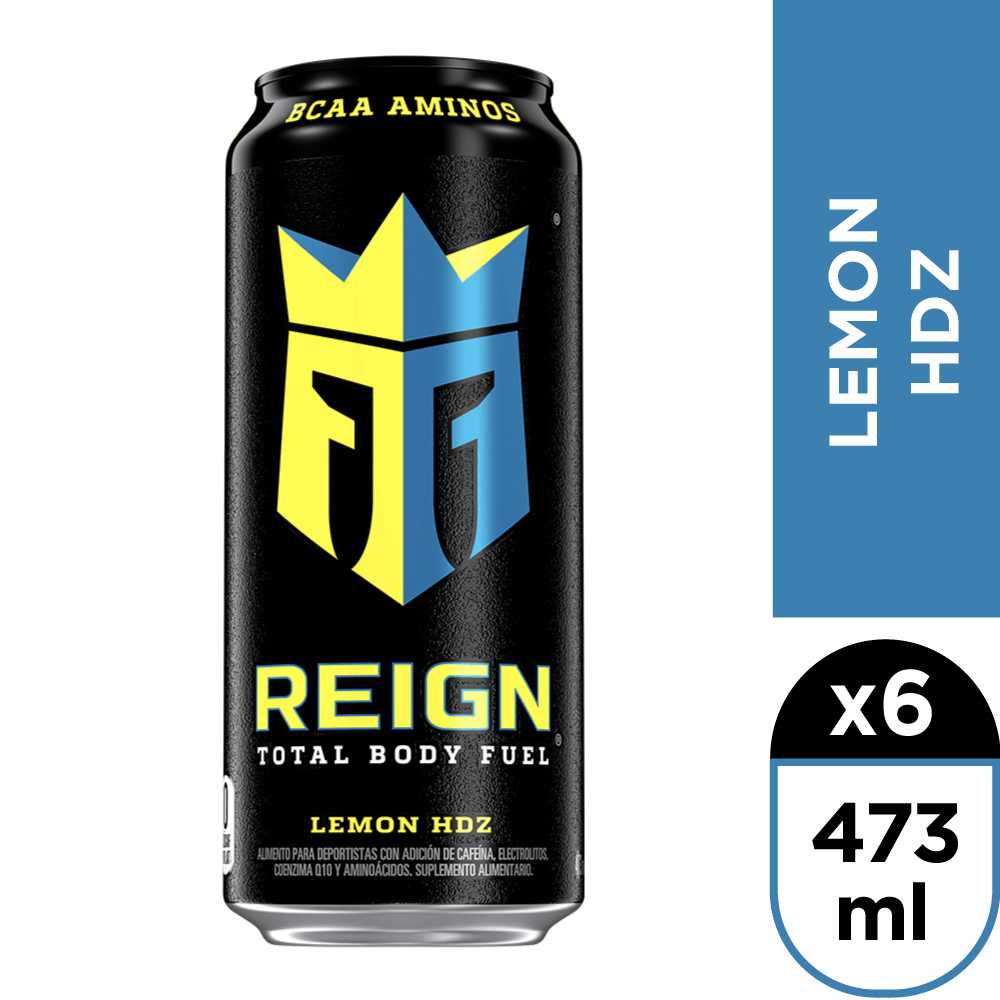 Reign lemon hdz 6 x 473 ml