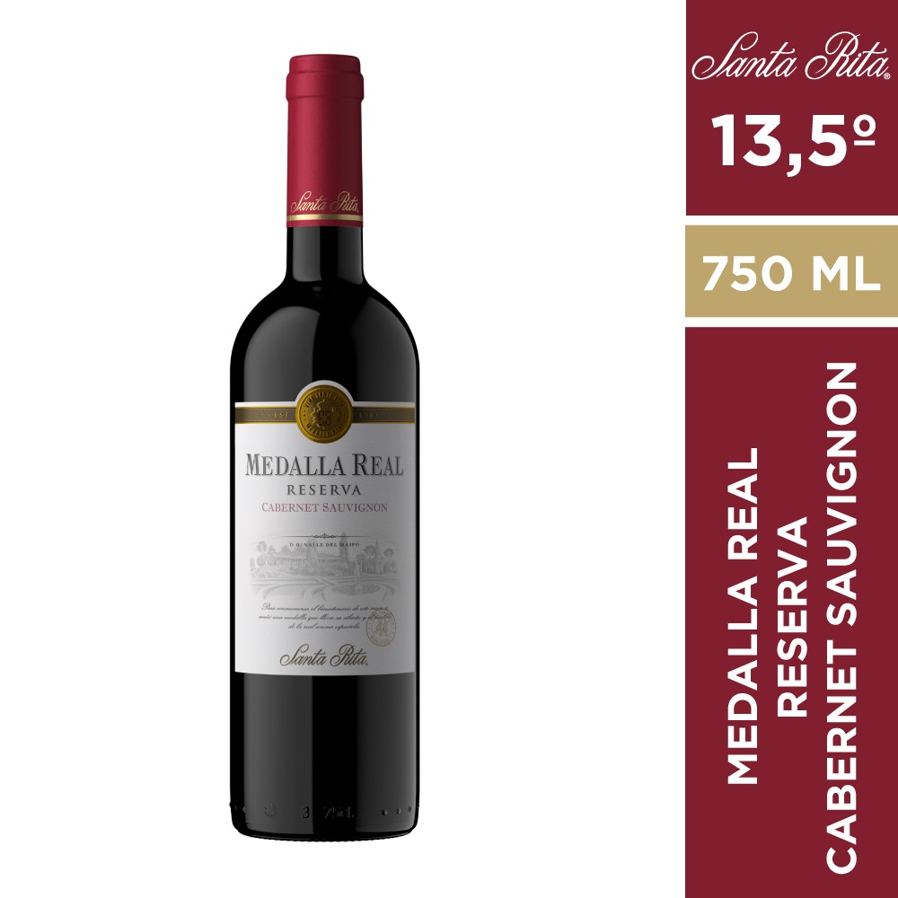 Vino medalla real cabernet sauvignon 750 ml
